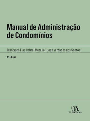 cover image of Manual de Administração de Condomínios 4ª Edição